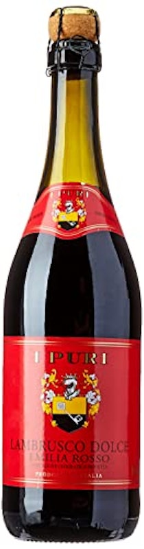 Vinho I Puri Lambrusco Dolce Emilia Rosso 1