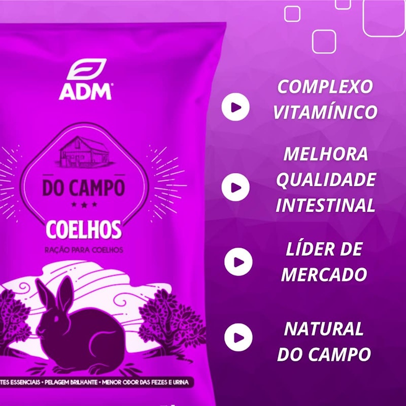 Ração para Coelho Presence 3