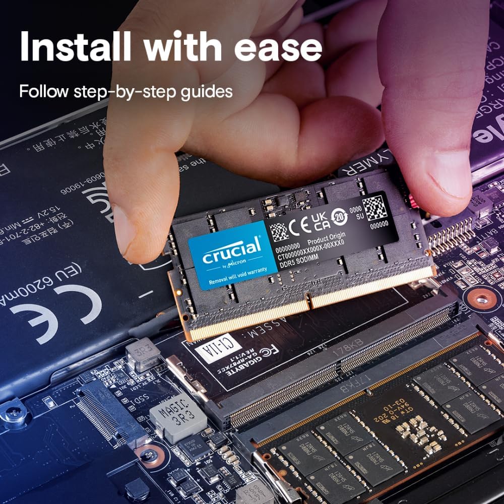Crucial 16 GB DDR5-4800 SODIMM 2