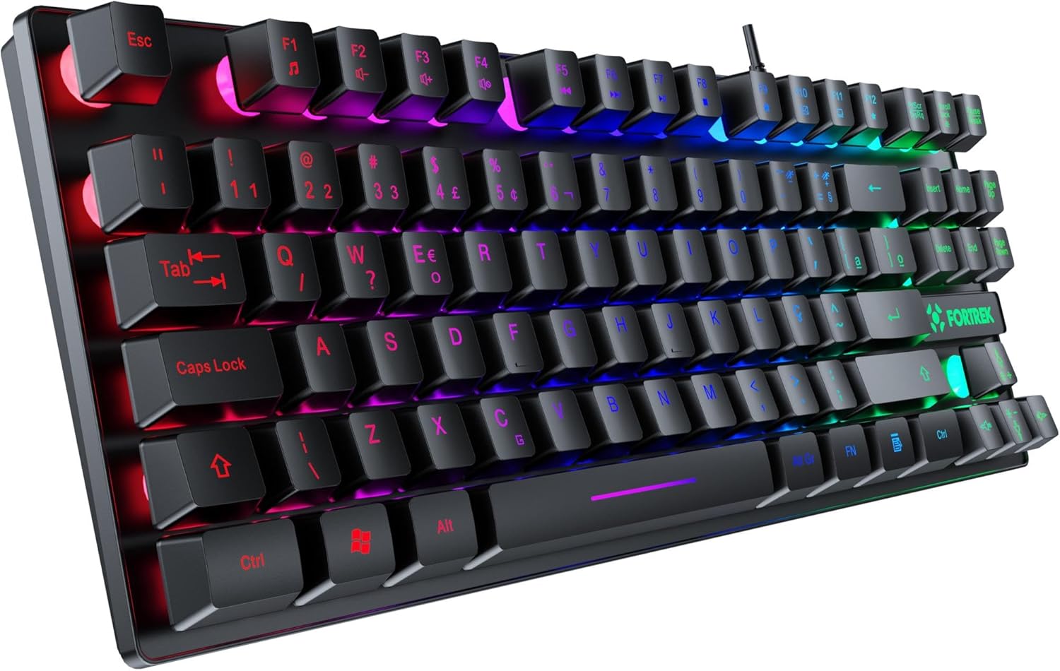 Teclado Gamer Fortrek Fearless 80 TKL 3