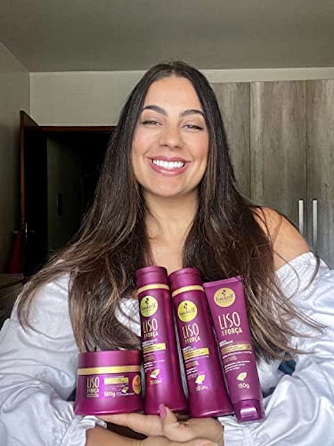 Shampoo Disciplinante Liso com Força 3