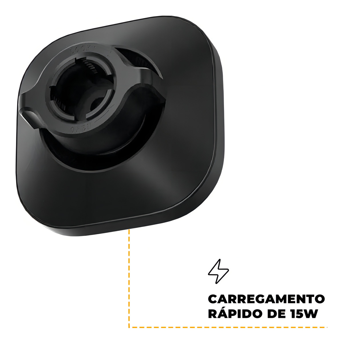 Suporte Carregador Veicular Wireless MagSafe 2