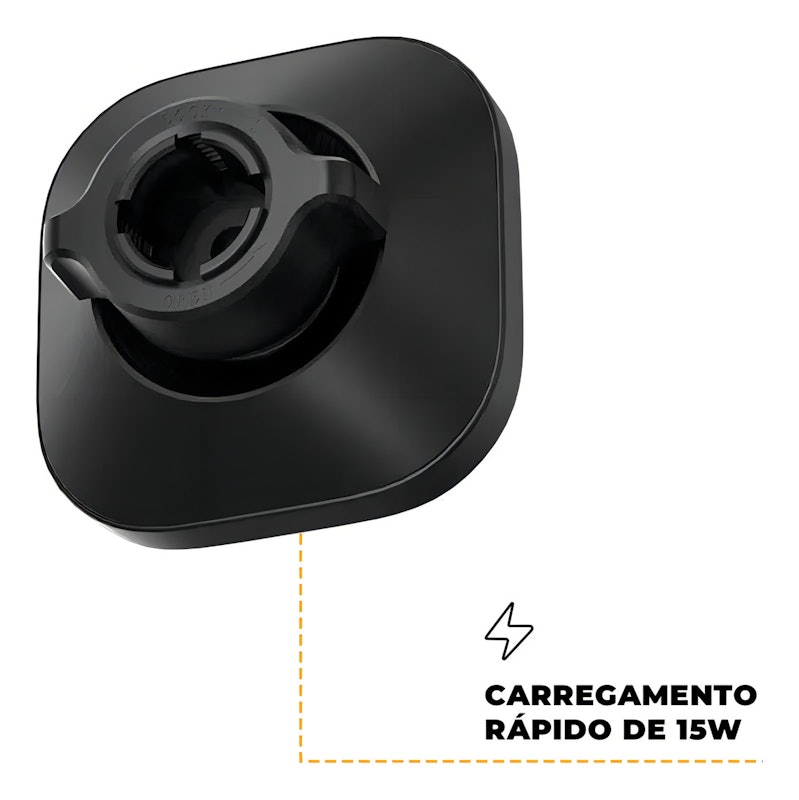 Suporte Carregador Veicular Wireless MagSafe 2