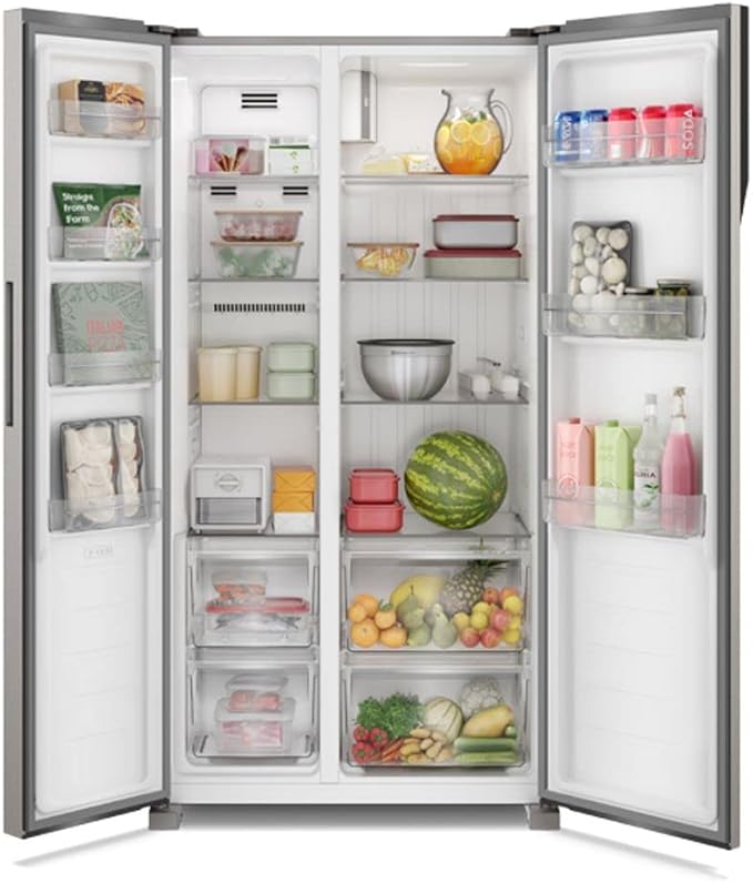 Geladeira Frost Free Inverter 435 L Efficient com AutoSense Side by Side 3