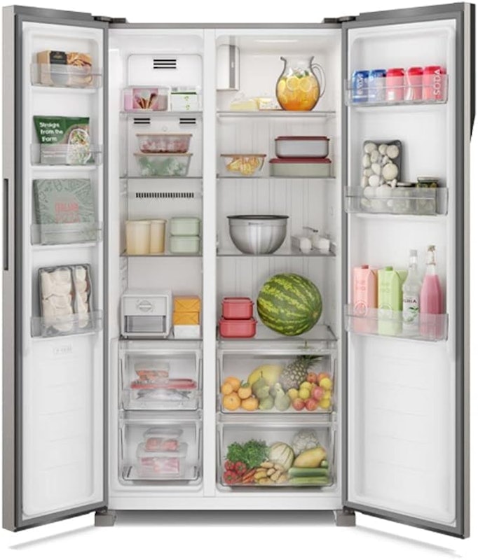 Geladeira Frost Free Inverter 435 L Efficient com AutoSense Side by Side 3