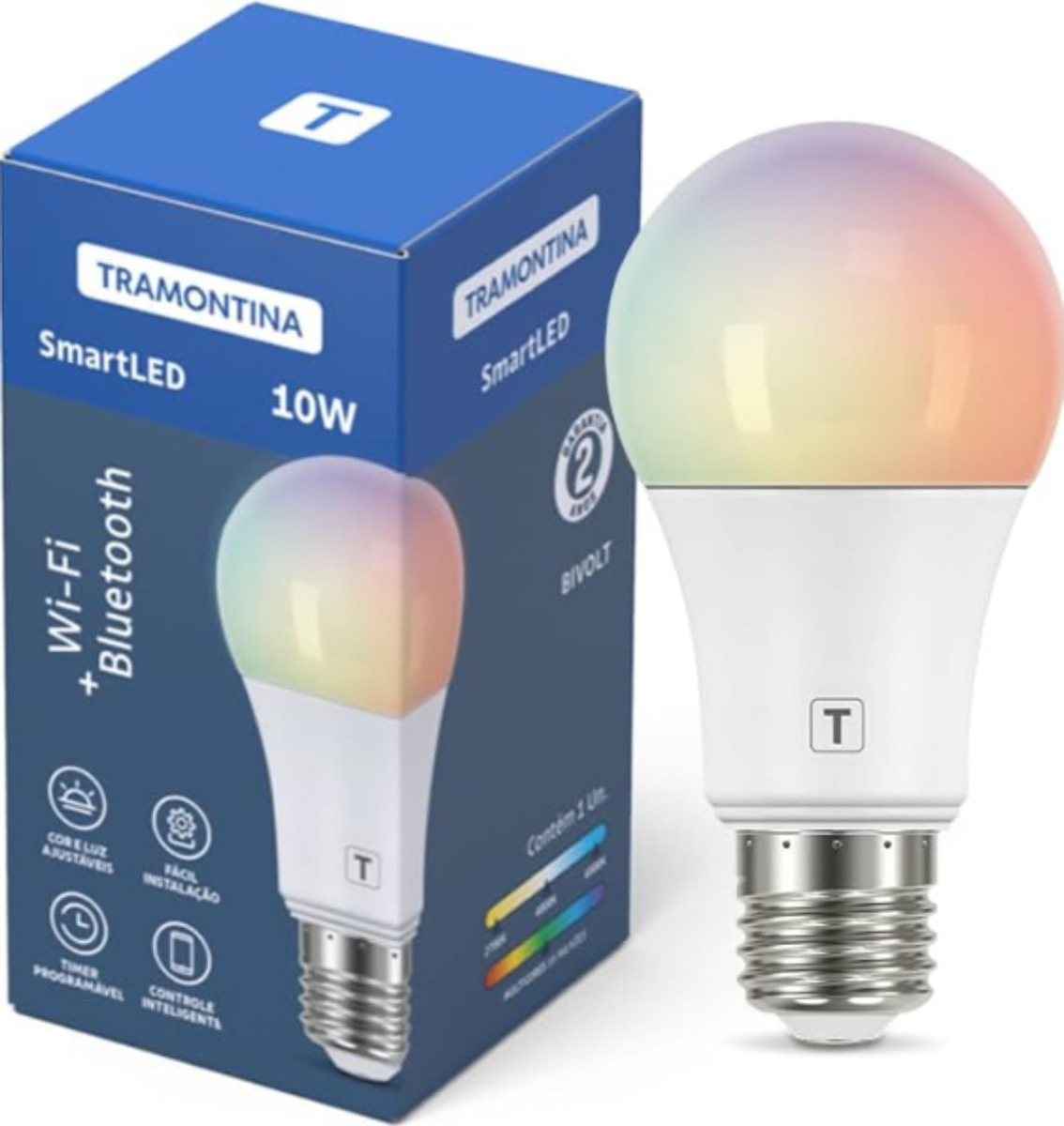 Lâmpada de LED Smart Tramontina Base 2