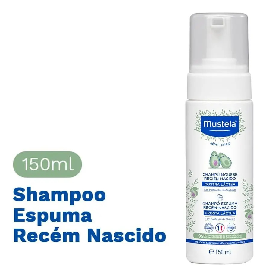 Shampoo Recém-Nascido Mustela 2