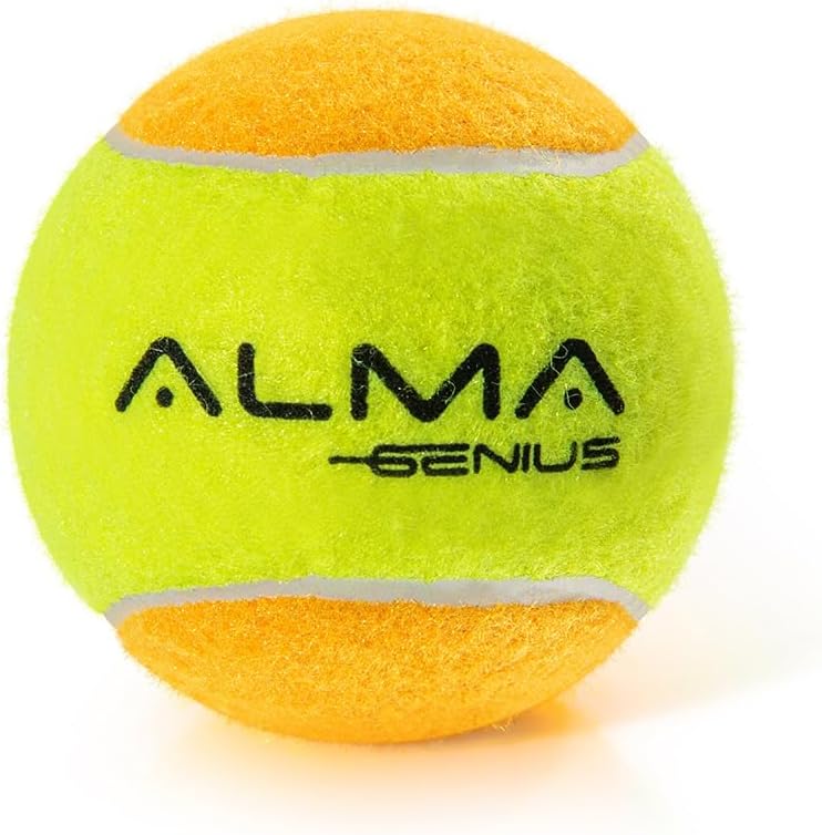 Kit com 3 Bolas Beach Tennis Stage 2 Pro Alma Genius 4