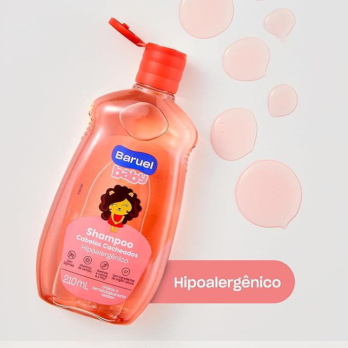 Shampoo Infantil Cabelos Cacheados 4