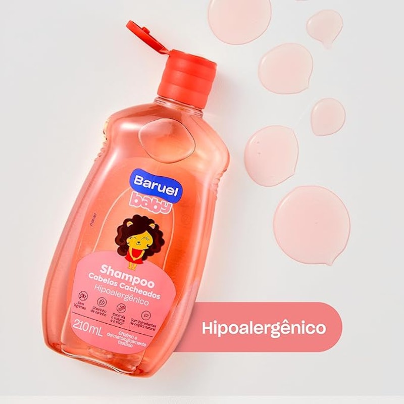 Shampoo Infantil Cabelos Cacheados 4