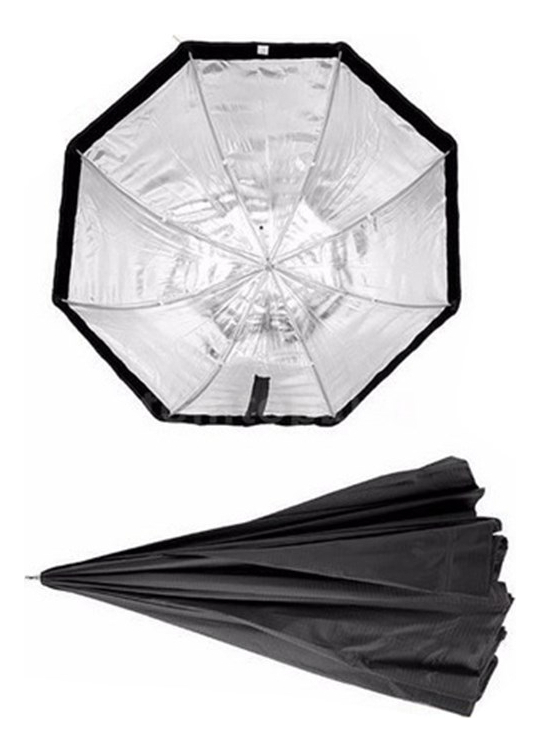 Softbox Sombrinha Octogonal 80 cm Universal Greika 2