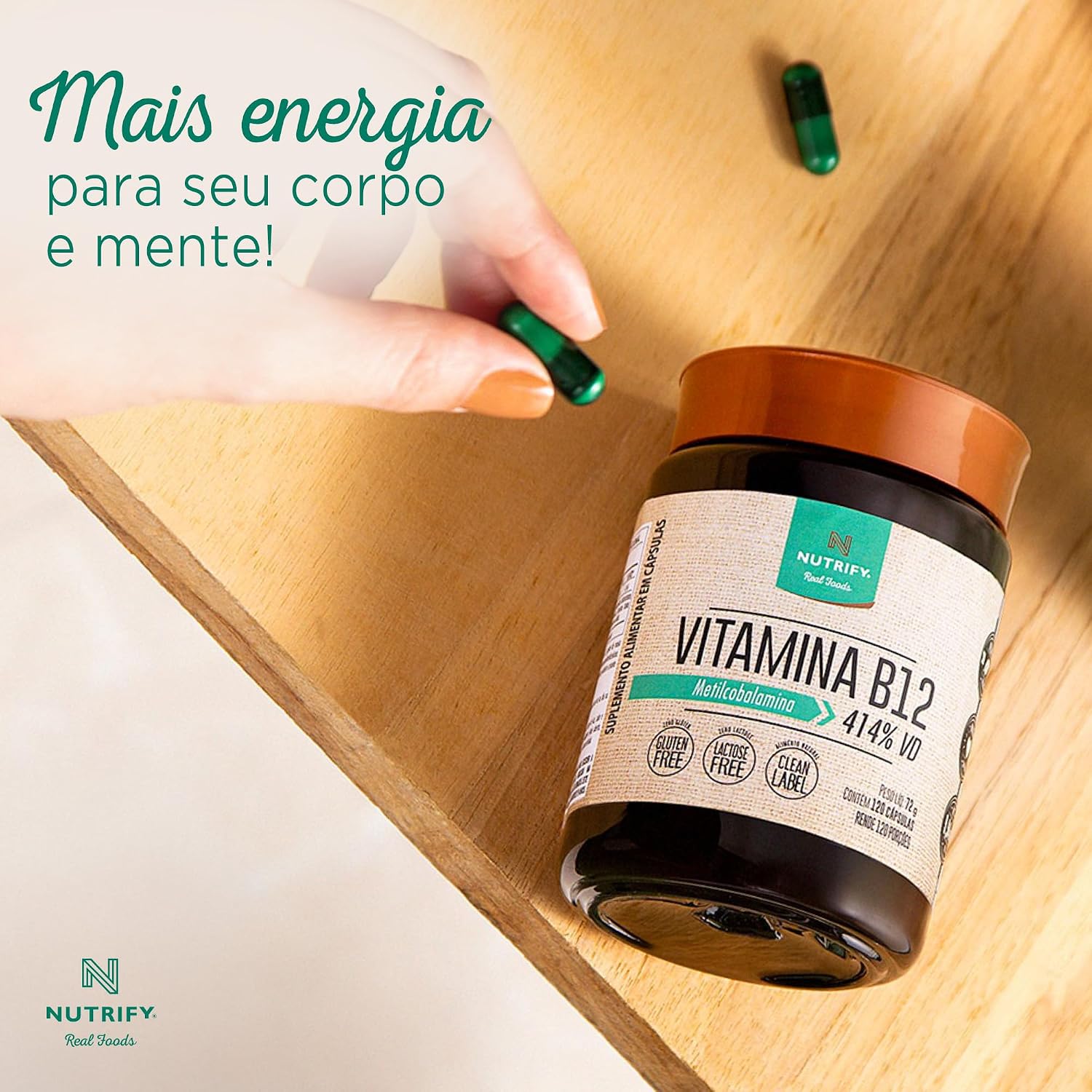 Vitamina B12 Nutrify 5