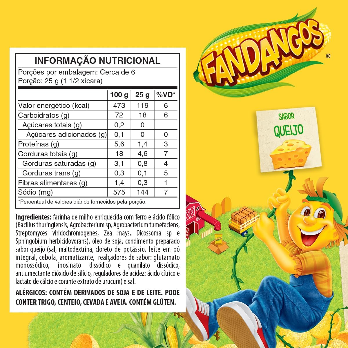 Fandangos Sabor Queijo 3