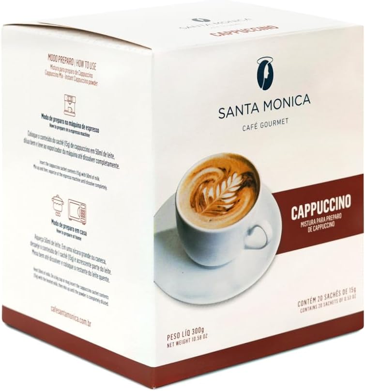 Cappuccino Monodose Gourmet Café Santa Monica 3