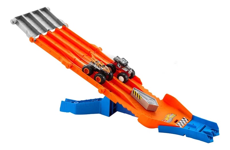 Pista Hot Wheels Monster Trucks Corrida de Destruição 1
