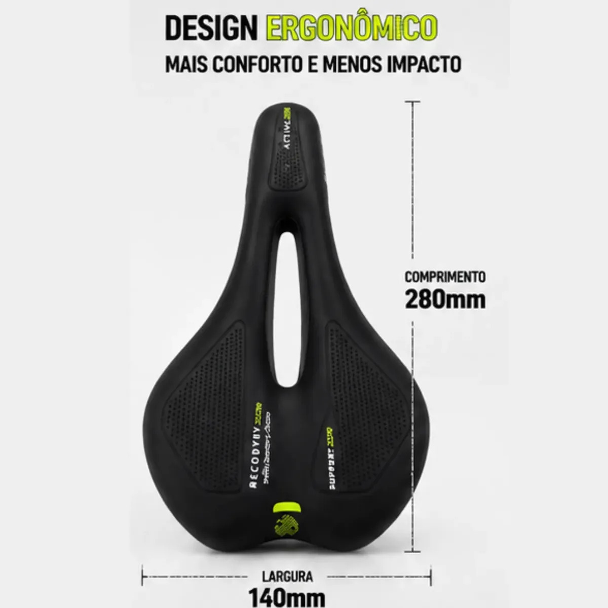 Selim Vazado 280x140 mm Absolute Atletic 5