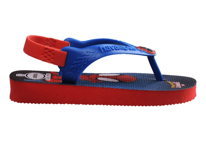 Chinelo Havaianas Baby Marvel Homem Aranha Vermelho 3