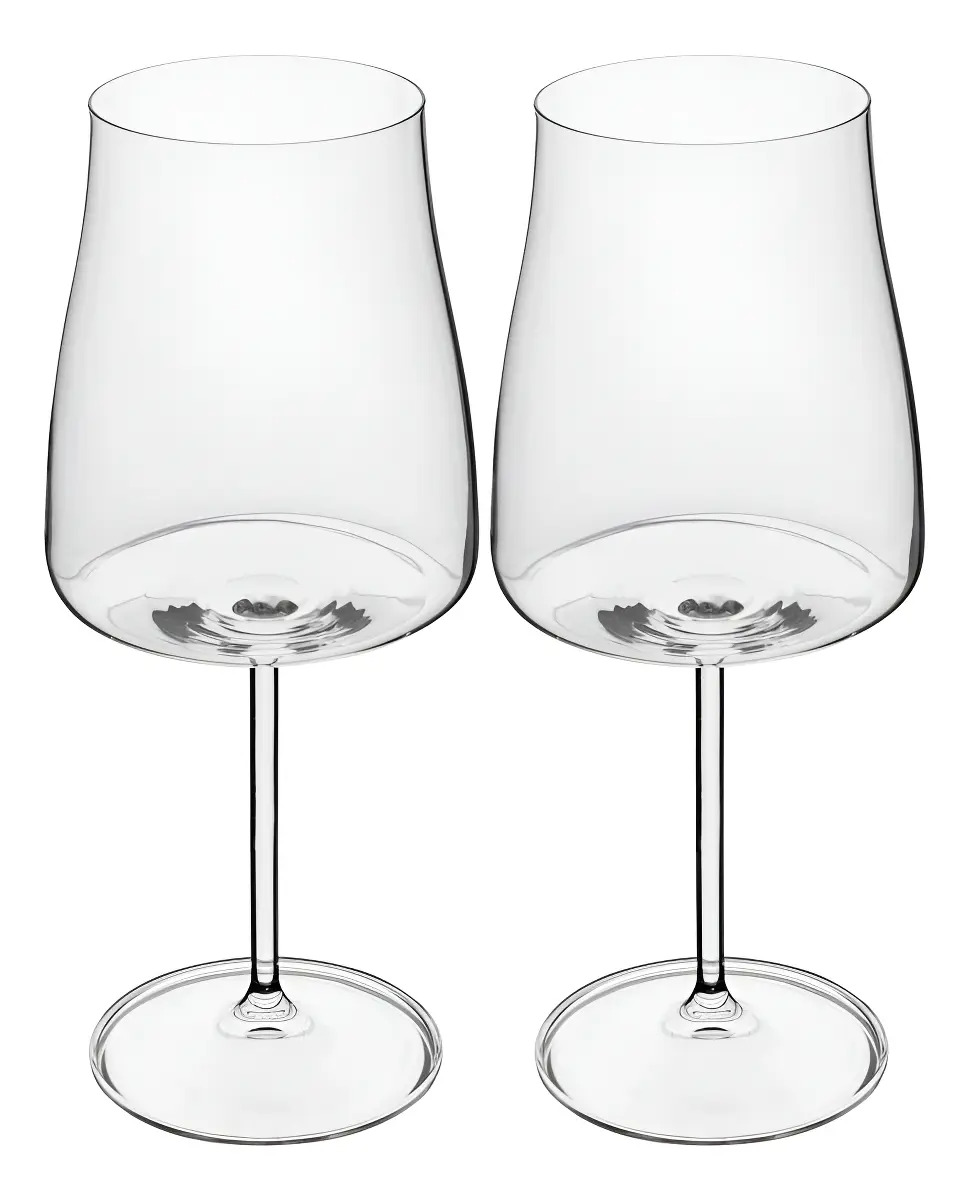 Jogo 6 Taças de Vinho de Cristal Ecológico Bohemia Alex 2