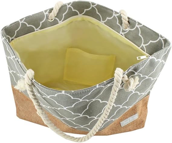 Bolsa de Praia Grande com Zíper 3