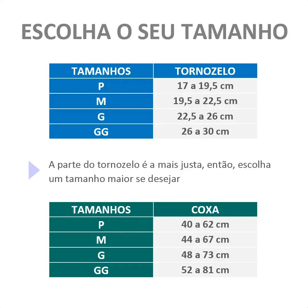 Meia de Compressão Feminina Meia Calça Média 18-21 mmHg sem Ponteira 4