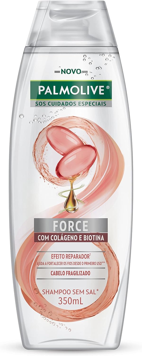 Shampoo Palmolive SOS Cuidados Especiais com Colágeno 1