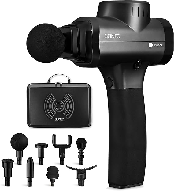 Pistola de Massagem Muscular Portátil Sonic 1