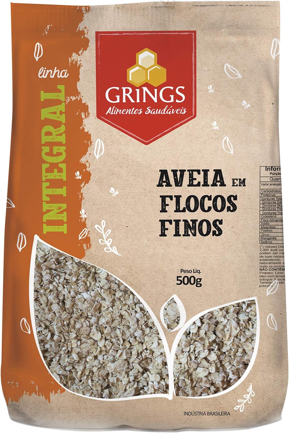 Aveia Em Flocos Finos 500 g 1