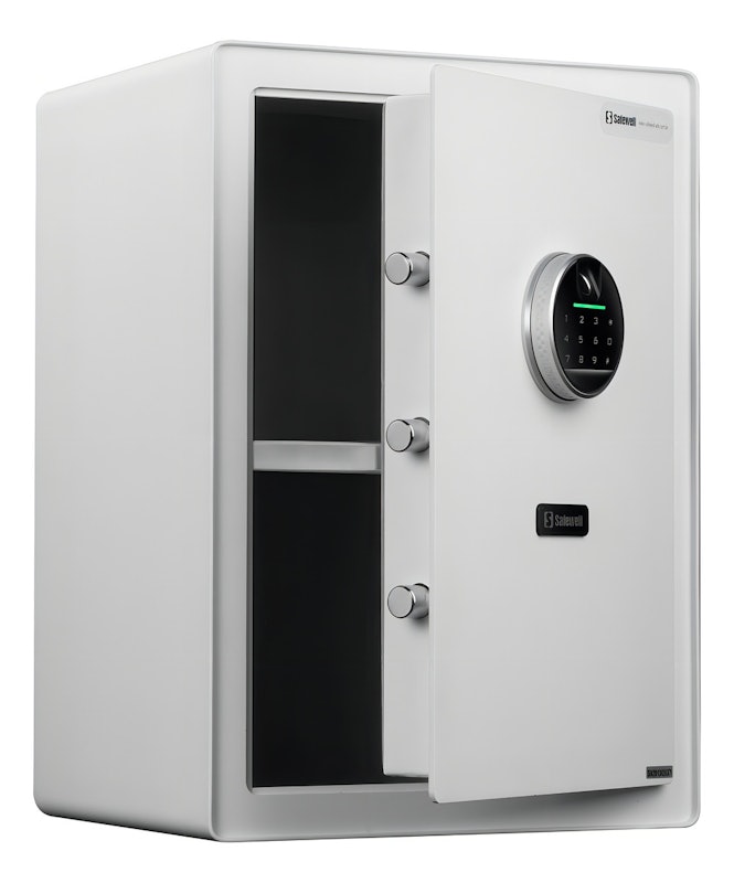 Cofre Biométrico Corte Laser Entrada USB e Luz Interior 2