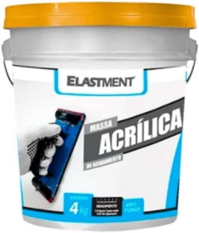 Massa Acrílica de Acabamento Elastment 1