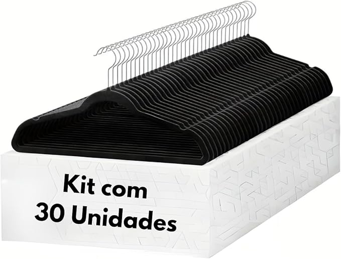 Top 10 Melhores Cabides de Veludo em 2026 (Kontuz, Ordene e mais) 5