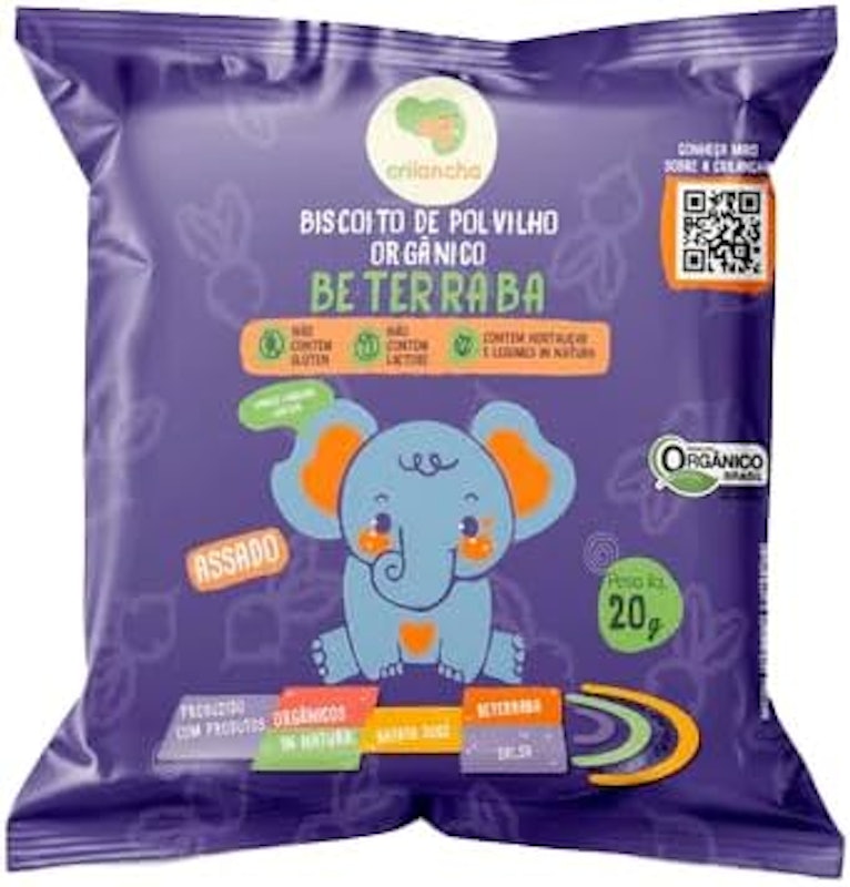 Biscoito de Polvilho Orgânico Beterraba 1