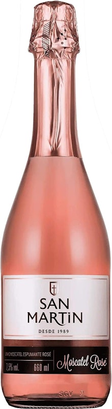 Vinho Moscatel Espumante Rosé 1