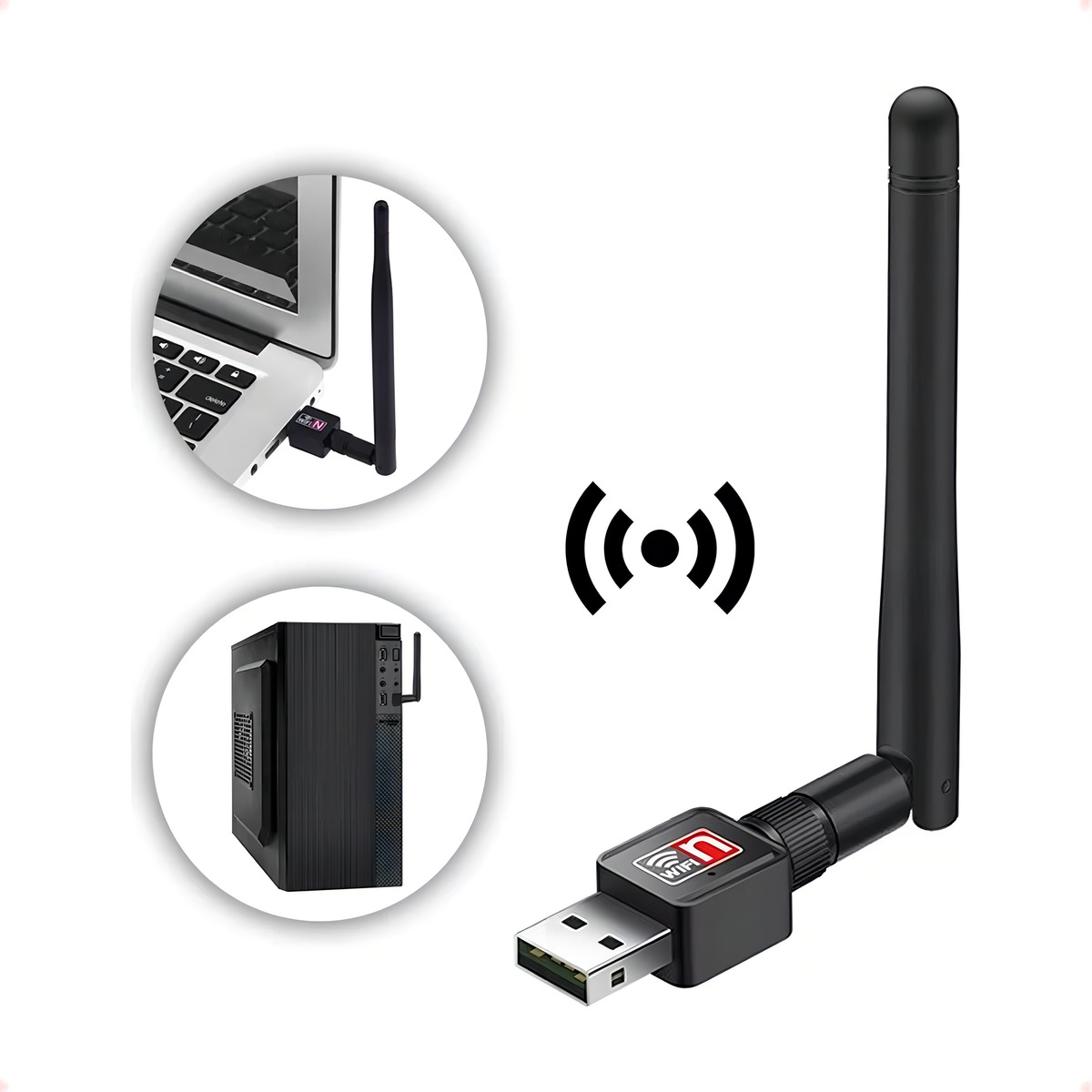 Adaptador Wi-Fi Receptor Wireless Strong Tech 2