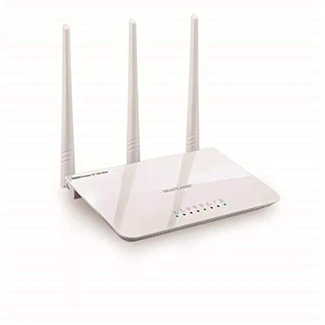 Roteador Três Antenas Branco Ipv6 300 Mbps Multi 3