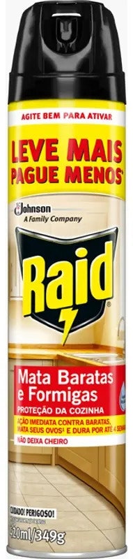 Raid Mata Baratas e Formigas 1