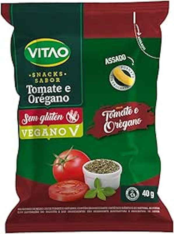 Snack Tomate Orégano sem Glúten Vitao 1