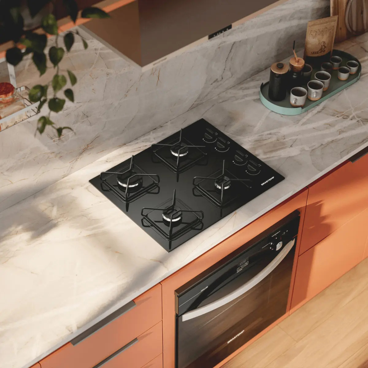 Cooktop 4 Bocas a Gás  5