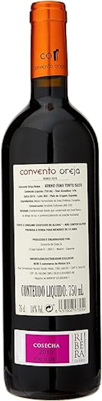 Vinho Tinto Convento Oreja Roble 2