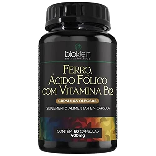 Ferro, Ácido Fólico com Vitamina B12 – 60 Cápsulas 1