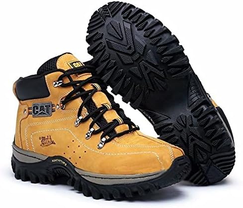 Bota Coturno Caterpillar Adventure Couro Legítimo + Palmilhas Gel. 2