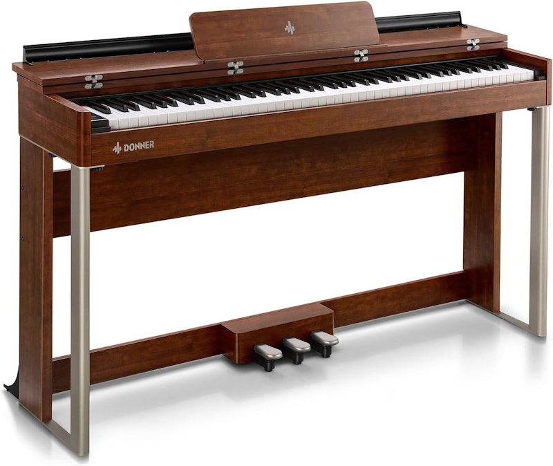 Piano Digital Donner com Ação de Martelo Graduada 1