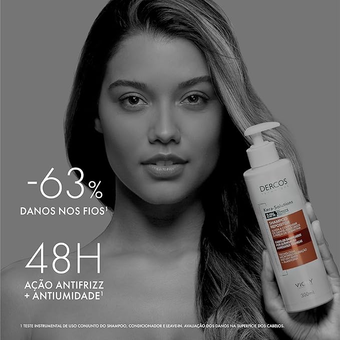 Dercos Kera-Solutions Shampoo Repositor - Cabelos Danificados 5