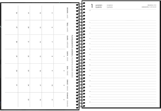 Agenda Executiva Espiral Diária Spot 2026 Tilibra 3