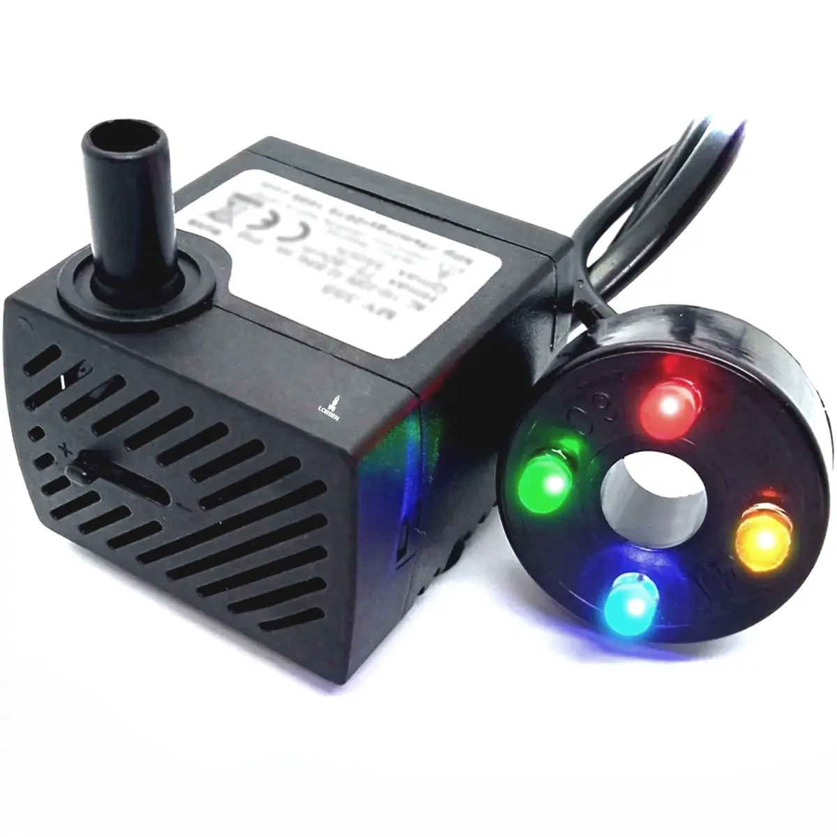 Bombinha para Fontes e Aquários Lorben com Luz LED 1