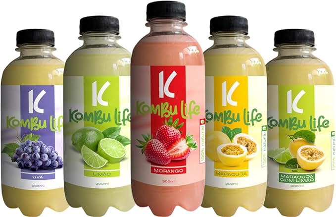 Kombuchas 15 Unidades Kombu Life 1