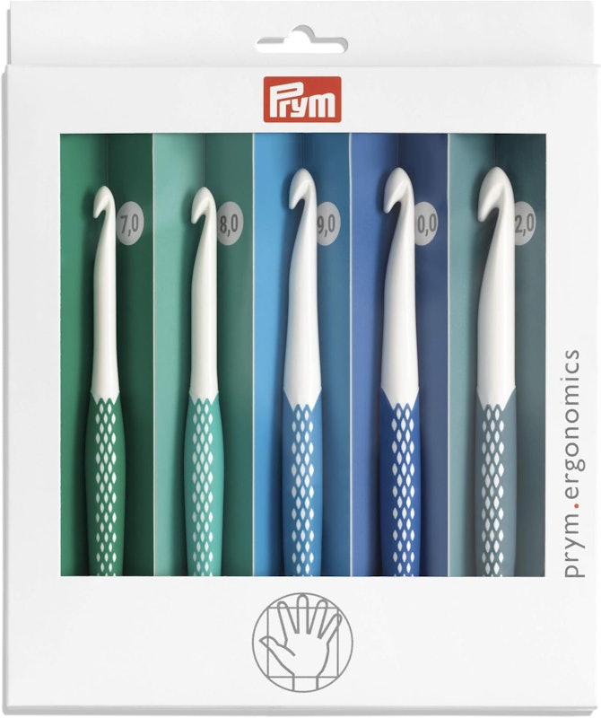 Kit de Agulhas para Crochê Ergonomics Grossas Prym 1