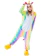 AMO KIGURUMI Pijama Kigurumi Unicórnio Arco-Íris Colorido 1