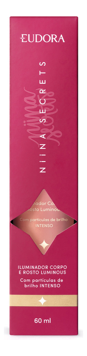 Iluminador Corpo e Rosto Luminous Niina Secrets Eudora 3