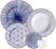TRAMONTINA Aparelho de Jantar Tramontina Abstratta em Porcelana Decorada 20 Peças 1