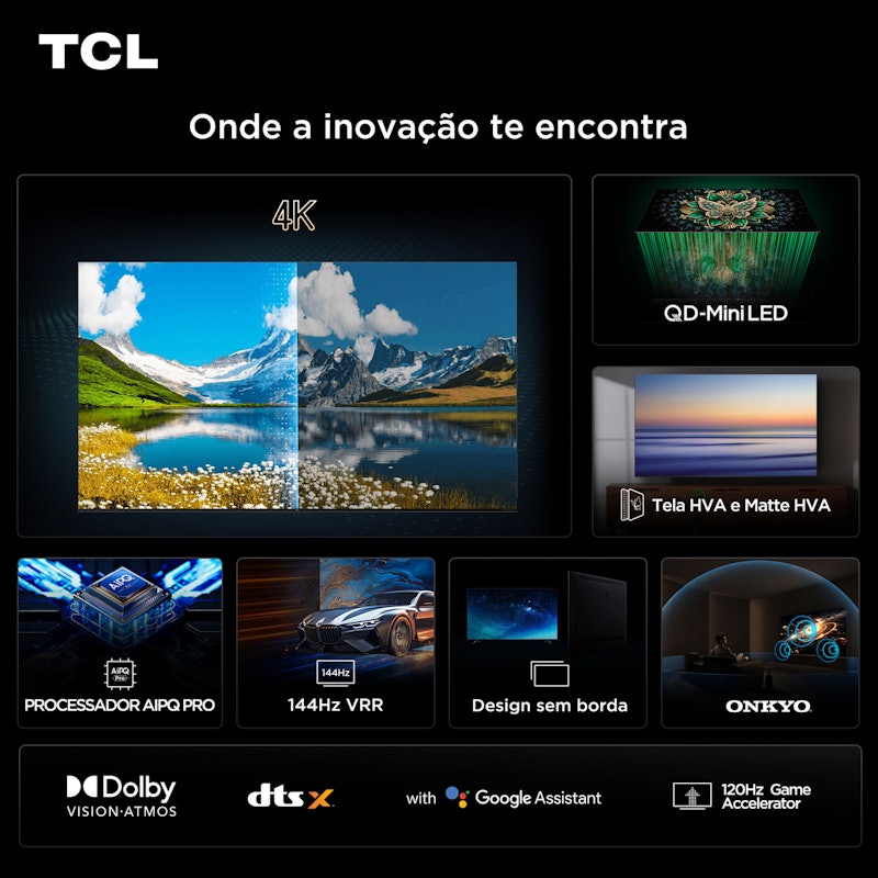 TCL ADVANCED 4K QD-Mini LED TV C6K 4